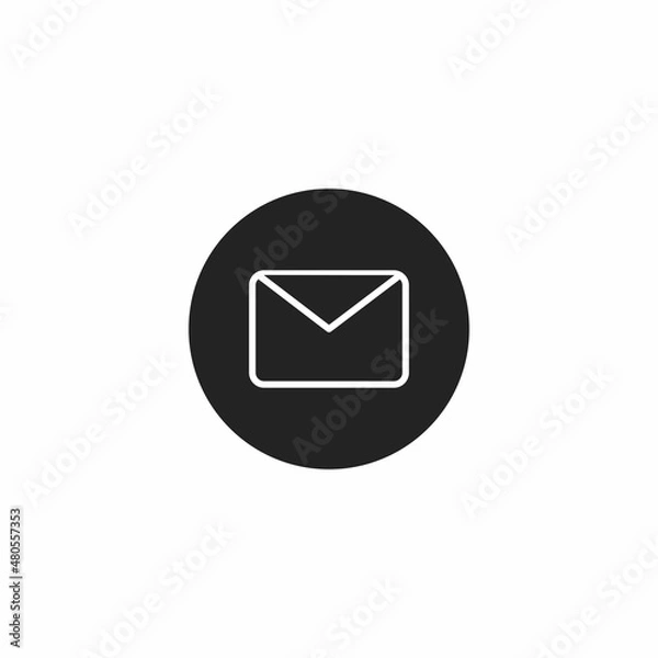 Obraz envelope icon. message. Vector illustration for graphic design, Web, UI, app