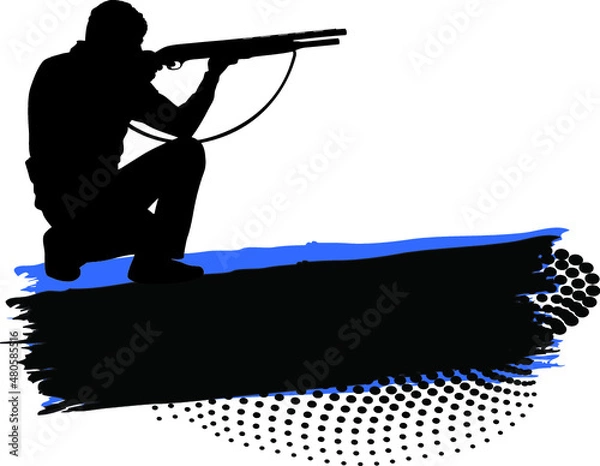 Obraz hunter design banner