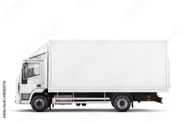 Obraz 3d rendering mock up truck