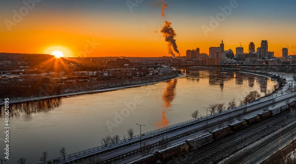 Obraz St Paul Sunset