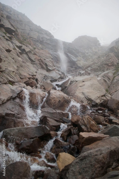 Obraz waterfall in the mountains