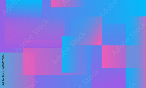 Fototapeta abstract squares colorful background with futuristic colors and very suitable for wallpapper