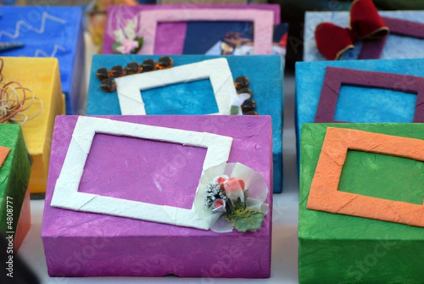 Obraz Scatole colorate