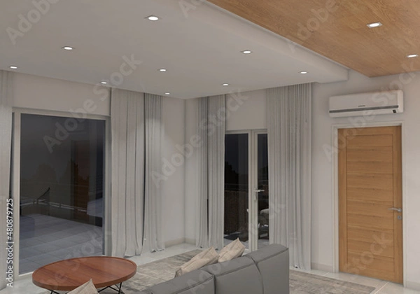 Obraz 3D Interior Design