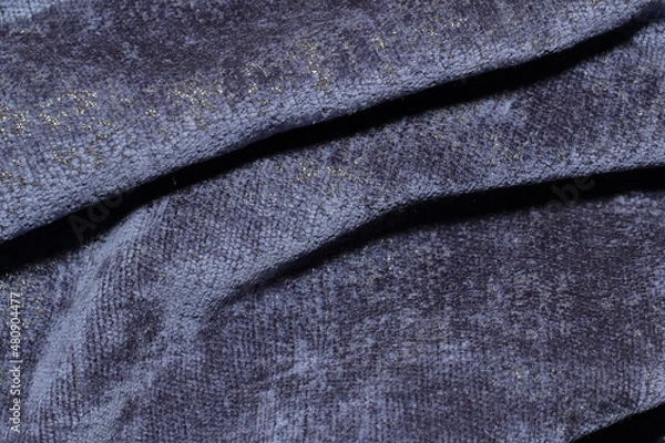 Obraz texture of soft chenille fabric