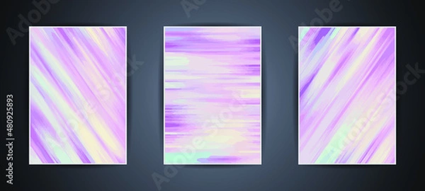 Fototapeta Abstract Color blur background. Modern Smartphone screen, mobile app Template. Design for Wallpaper, background, banner, flyer, Social media post 