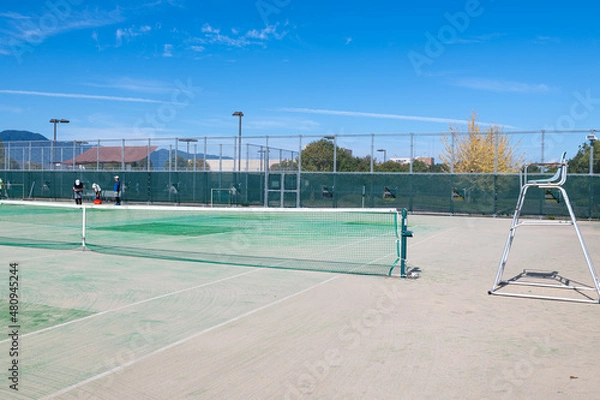 Obraz テニスコート レンタル