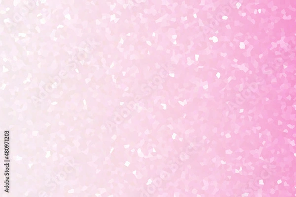 Fototapeta Mosaic crystal geometric shape texture background gradient pastel color.