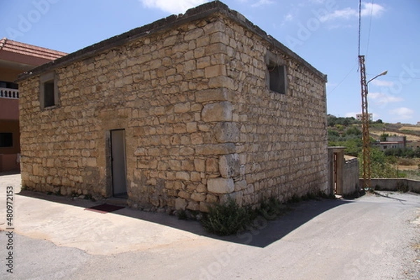 Obraz old stone house