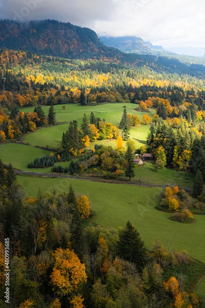 Obraz autumn in the mountains