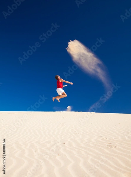 Fototapeta self-made sand genie