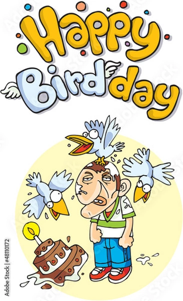 Obraz Happy birdday