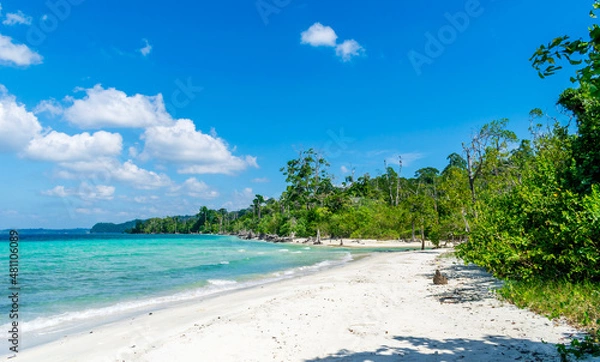 Fototapeta Elephant Beach, Havelock Island, Andaman, India	