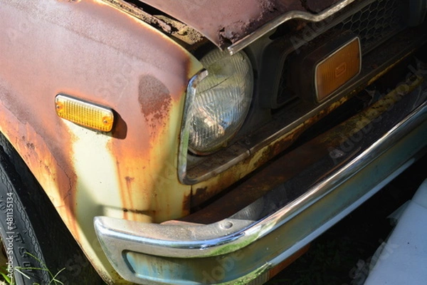 Fototapeta 放置車両