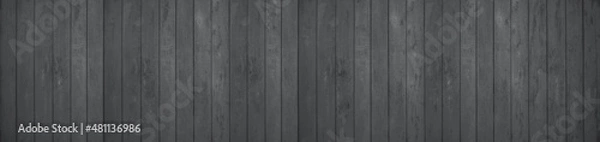 Fototapeta Gray wood texture. Abstract wood use as natural background surface with old natural pattern.