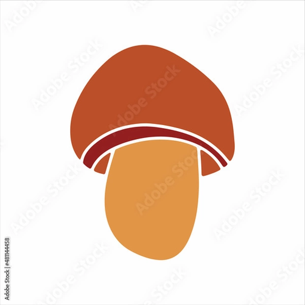 Obraz Mashroom hand drawn element. Jpeg image.