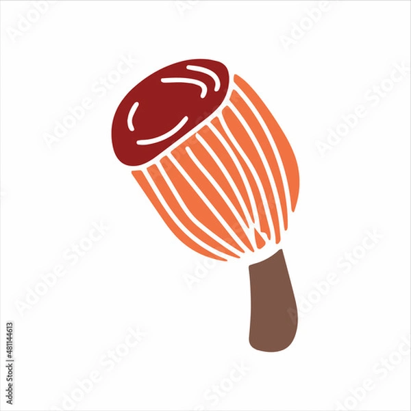 Obraz Mashroom hand drawn element. Jpeg image.