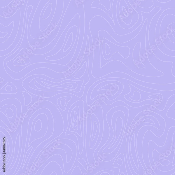 Fototapeta Seamless pattern, abstract organic lines, colored  background. Colored textured abstract shapes. Vector illustration