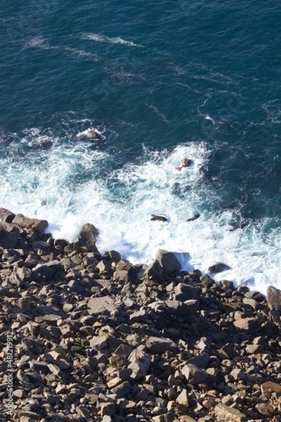 Obraz waves on the rocks