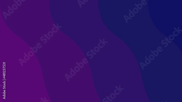 Fototapeta Purple light glow on dark purple gradient realistic 8k background wallpaper For high-quality desk of monitor