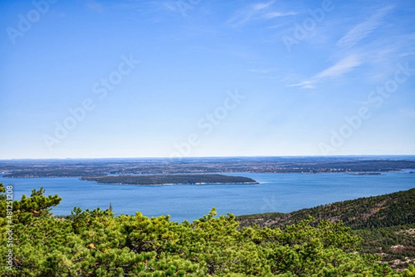 Fototapeta view from the beach