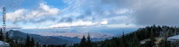 Obraz Mountain view point