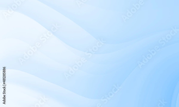 Obraz Abstract blue white colors gradient with wave  texture healthcare background.