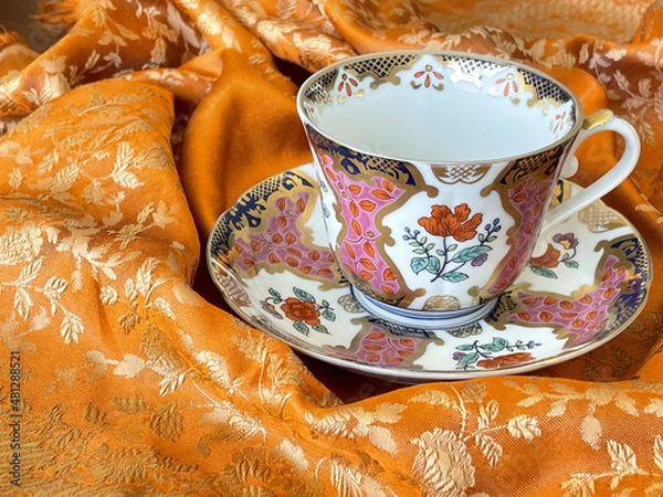 Obraz coffee cup with a cloth