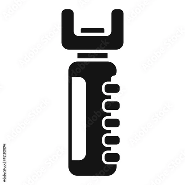 Fototapeta Taser security icon simple vector. Stun police