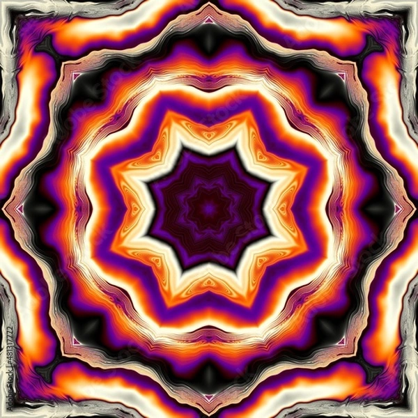 Obraz Esoteric yoga abstract background.