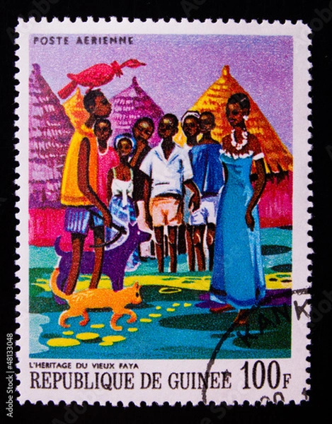 Fototapeta Postage stamp
