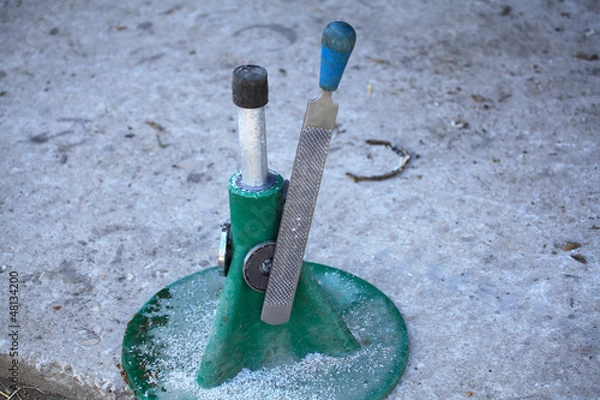Fototapeta farrier tools