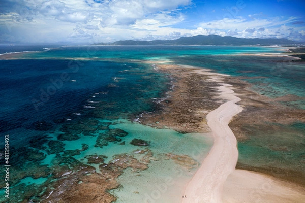 Obraz 久米島　はての浜