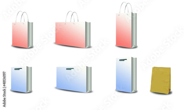 Obraz Torby na zakupy 3d