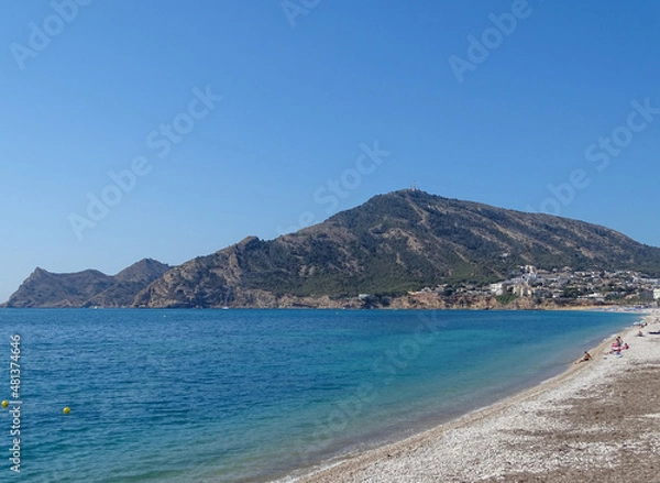 Obraz view of the sea and mountains