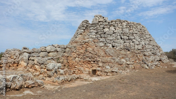 Fototapeta Poblado Talayótico de Cornia Nou, Menorca, Islas Baleares, España