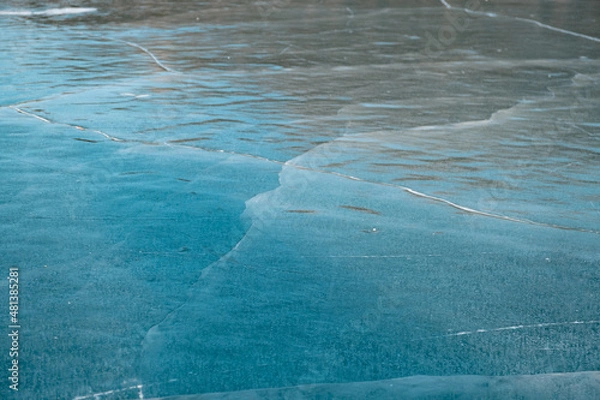 Obraz ice on the river