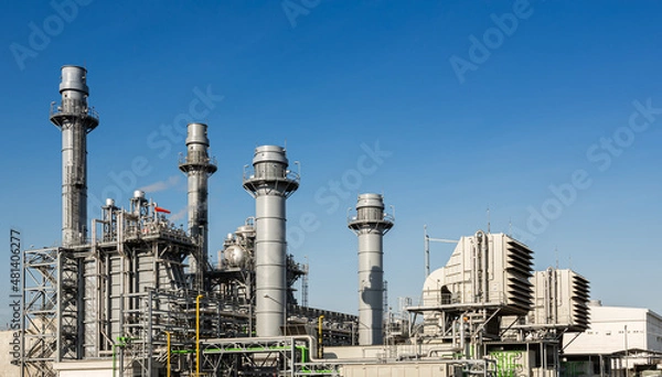 Obraz Power plant station