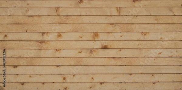 Obraz Long hardwood pine paneling 01