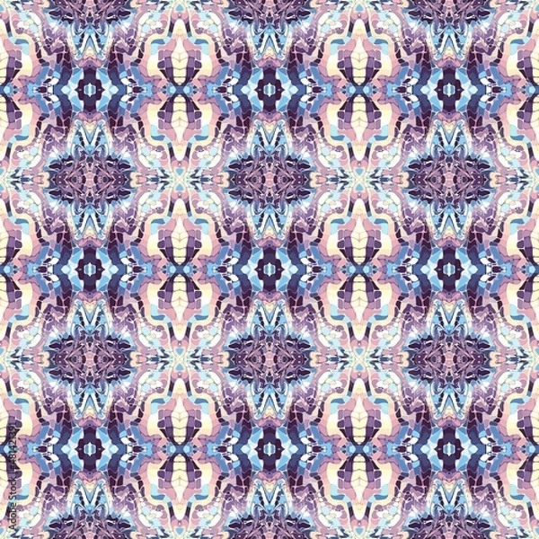 Fototapeta Abstract fractal pattern. Futuristic background.