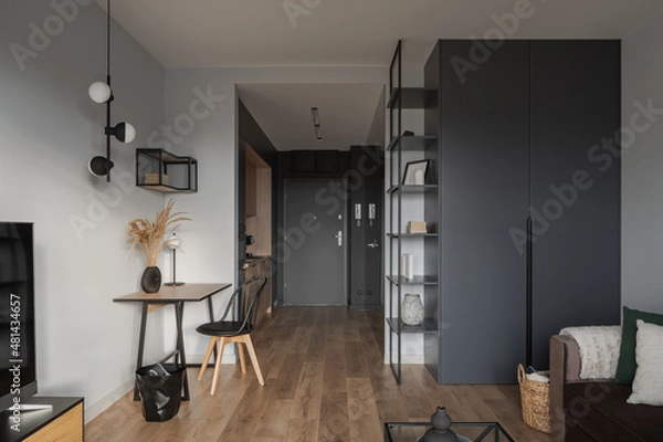 Obraz Stylish micro apartment for one