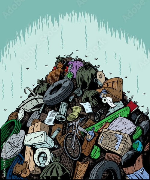 Obraz Garbage Dump