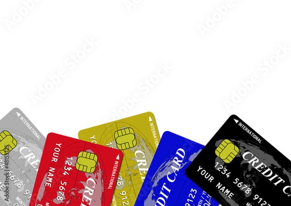 Fototapeta クレジットカード
