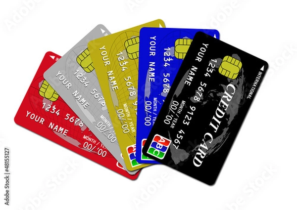 Fototapeta クレジットカード