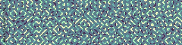 Obraz Abstract Geometric Pattern generative computational art illustration