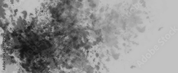 Fototapeta 抽象的　水墨画　テクスチャ