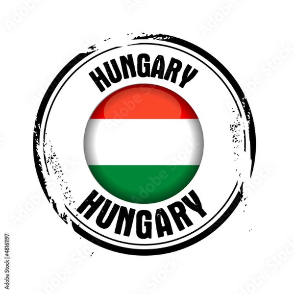 Obraz timbre Hongrie