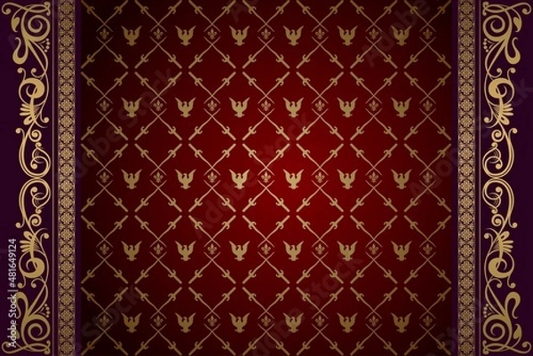 Fototapeta Vintage vector background