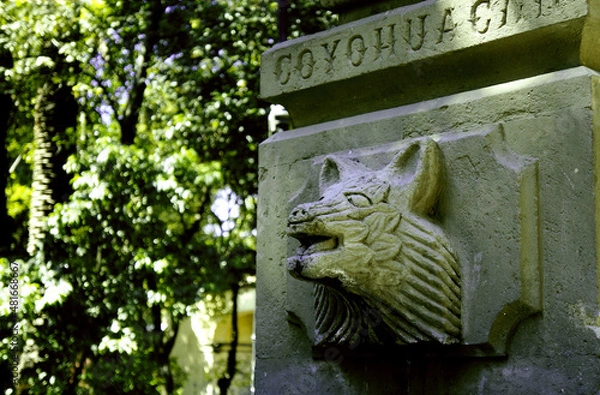 Obraz Coyoacán lugar de lobos