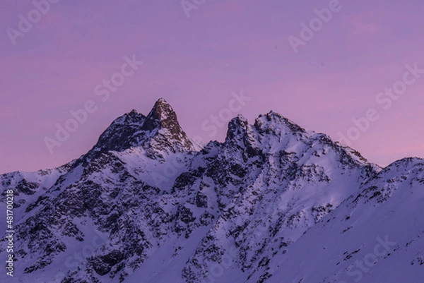 Fototapeta Winter im Engadin
